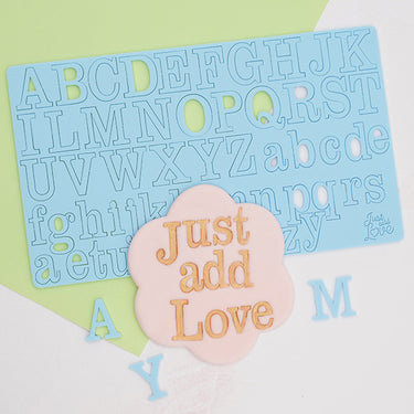 Marcador Stamp Letras Clássicas - JustAddLove